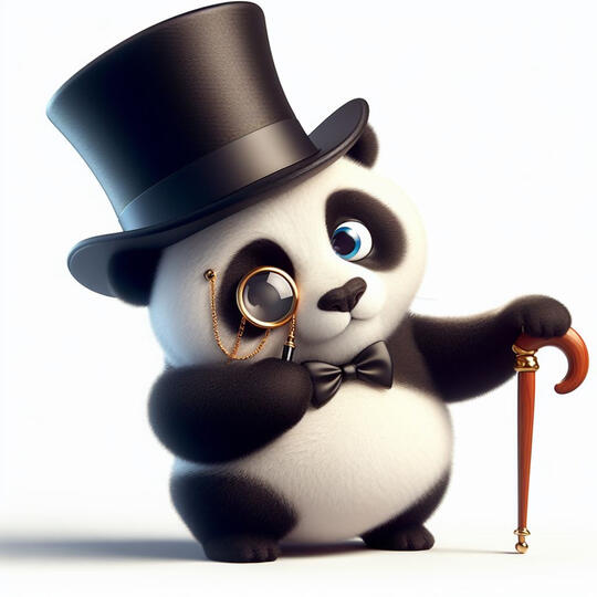 Mirth and Company Panda